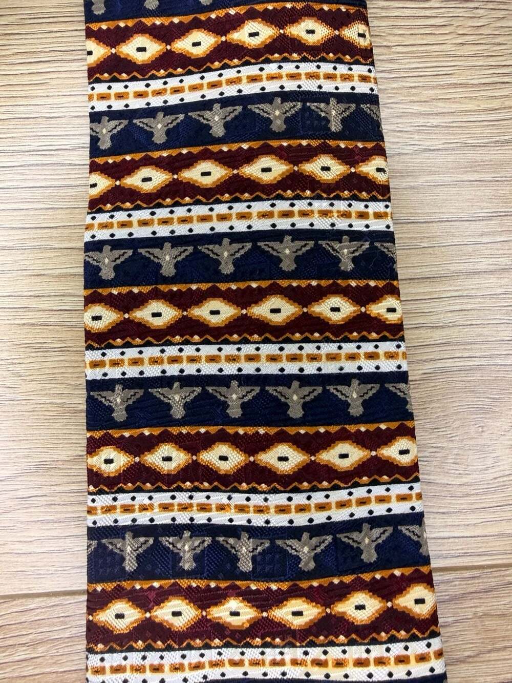 J.Z. Richards All Silk Hand-Crafted In America Southwestern Thunderbird Tie